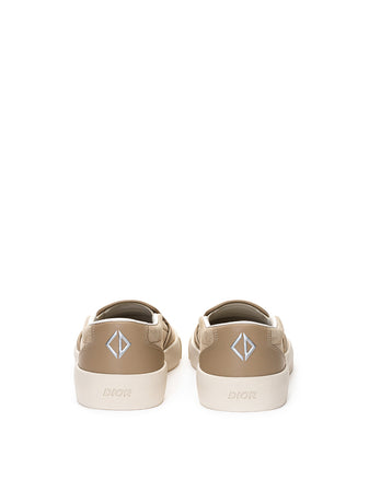 Dior Slip on in Suede Beige da uomo