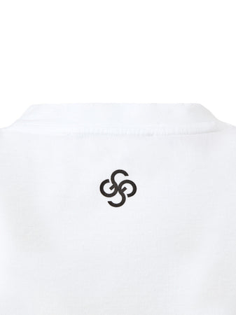 Gran Sasso T-Shirt Bianca con Logo da uomo