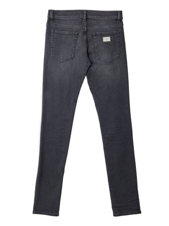 Dolce &amp; Gabbana Jeans Skinny Cinque Tasche in Nero da uomo