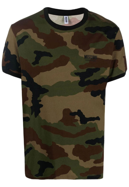 moschino T-SHIRT CAMOUFLAGE da uomo
