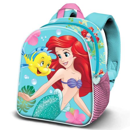 Disney Ariel Dive-Zainetto 3D Elite, Turchese