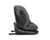 KIKKABOO Seggiolino Auto 40-150 cm i-Hike i-SIZE Dark Grey - Seggiolino Auto con Base Isofix, Da 40 a 150 cm, Omologato ECE R129/03, Girevole A 360° E Reclinabile, Gruppo 0+/1/2/3 Da 0 A 12 Anni, Dark Grey, grigio