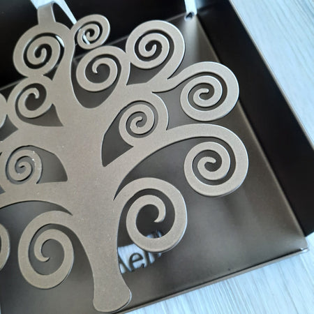 Porta Tovaglioli Arti & Mestieri Albero della vita Ferro