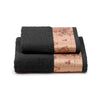 Asciugamano Con Ospite In Cotone Geo Classic Standard Black Alviero Martini 1A Classe
