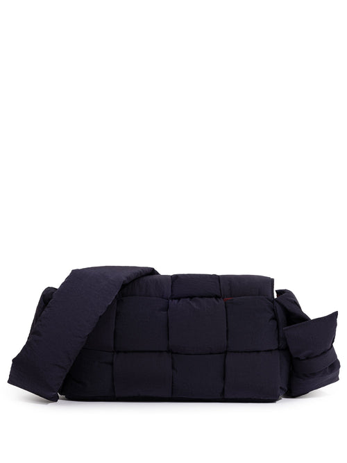 Bottega Veneta Borsa Padded Tech Cassette in nylon intrecciato da uomo