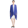 EMPORIO ARMANI poncho e mantelle donna emporio armani - poncho - viola da donna