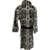 Accappatoio Ray Of Gold Roberto Cavalli taglia S/M, modello sciallato, in spugna 100% cotone, morbido e raffinato, prodotto Made in Italy.