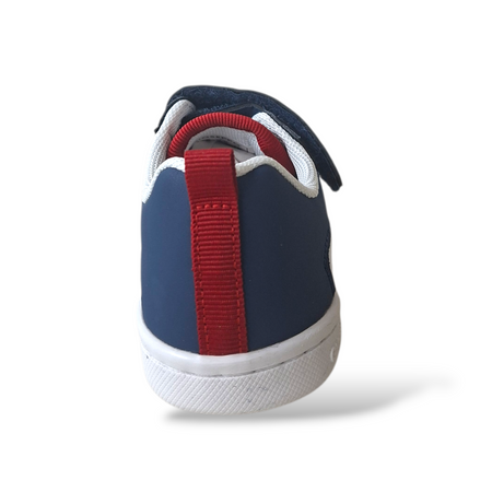 Sneakers Bambino Gioseppo Crete | Tela Traforata Blue Barefoot Lacci Elastici Velcro
