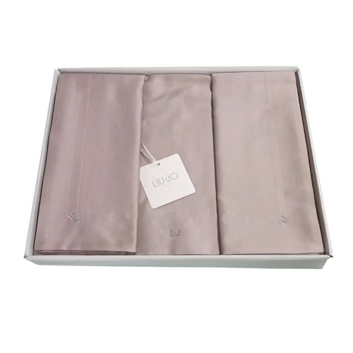 Completo Lenzuola Liu Jo Rasatello Matrimoniale Cotone