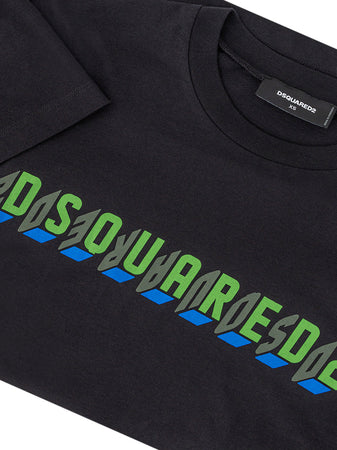DSQUARED2 T-Shirt Over con Logo Dsquared2 da uomo