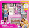 Barbie - Caffetteria, playset con bambola barista bionda e 12+ accessori a tema inclusi, tra cui macchina per caffè e frullati, tazze e cibo