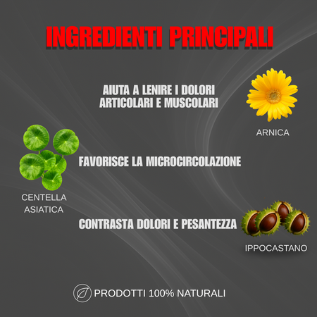 Alohalabs balsamo di cavallo balsamo arnica forte uso umano per muscoli e articolazioni 500ml - con artiglio del diavolo - azione rilassante e sollievo rapido