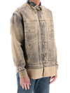 Dior Overshirt con stampa all over da uomo
