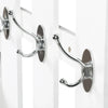 Mobile d'Ingresso Moderno Guardaroba Set Appendiabiti, Specchio e Scarpiera 3 in 1, in Legno Bianco BN3831-146WTBN3