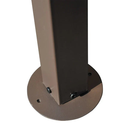 Gazebo da Giardino 3 x 3m con 4 Tende Laterali e Doppio Tetto Beige 84C-033