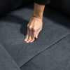 Poltrona Alzapersona Reclinabile fino a 135° con 8 Punti Massaggianti, Telecomando e Poggiapiedi 85x94.5x103 WE4713-097WE4
