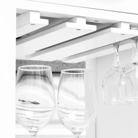 Carrello da Cucina Classico con Cassetti e Ruote in Legno Salvaspazio 89x40x84cm MN7801-069MN7