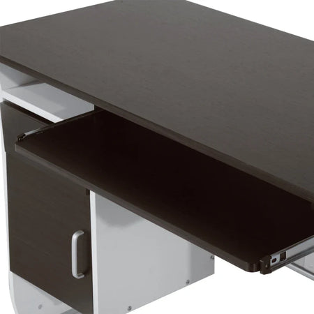 Scrivania per Computer Porta PC, Scrivania per Cameretta e Ufficio con Cassetto Legno 100x52x75 cm CQ4920-019CQ4