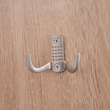Mobile per Ingresso in Legno Set 3 Pezzi con Scarpiera, Appendiabiti e Specchio, 80x27x46.5cm - Color Legno LO6837-006LO6