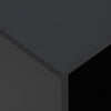 Tavolino da Salotto Ruote Girevoli 45x36x58 Nero FG6833-779BKFG6 , soggiorno salotto basso nero bianco marrone grgio design moderno sala moderno alto divano camera legno vetro rotondo