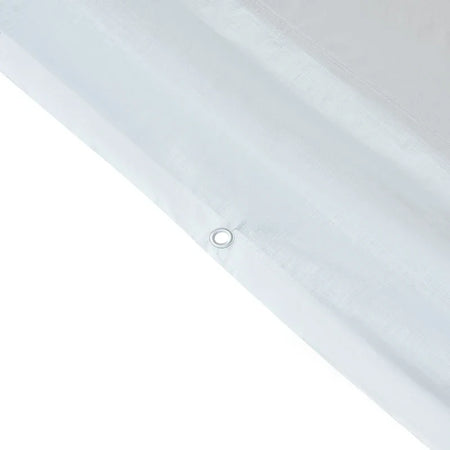 Tendone da Giardino con Pareti Removibili, in Acciaio e PP, 12x6x3.2 m, Bianco 84C-020