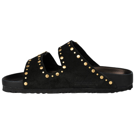 BIRKENSTOCK Arizona Rivet Sandals in Black da donna