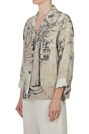 SOUVENIR Souvenir - Camicia - 451253 - Latte/Nero da donna