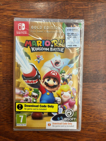 Mario & Rabbids Kingdom Battle Gold Edition Switch UK Digital Key