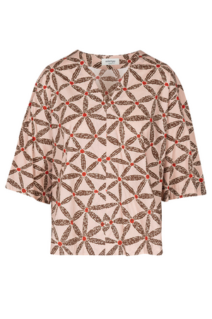 OTTOD'AME Ottod'ame - Blusa - 450356 - Rosa/Marrone da donna