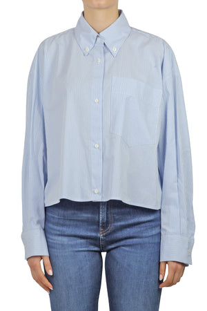 Liviana Conti - Camicia - 450569 - Bianco/Azzurro da donna