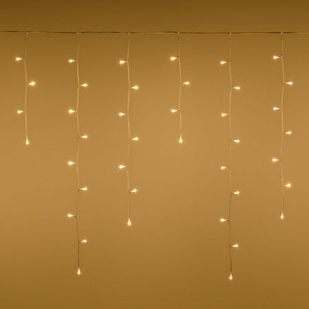 Cascata luci con led per esterno decorazione natalizie 360 cm