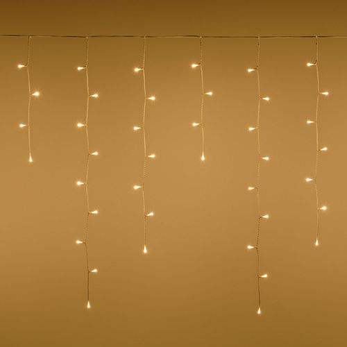 Cascata luci con led per esterno decorazione natalizie 360 cm