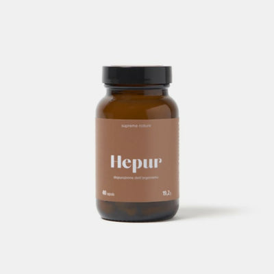 Algem Supreme Hepur 40cps. Integratore a base di microalghe ed estratti vegetali utili contro il gonfiore e per la depurazione e disintossicazione del fegato