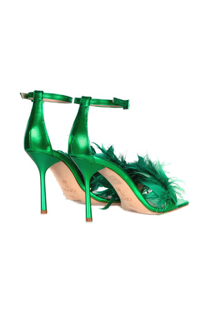 LEONIE HANNE X LIU JO Leonie Hanne X Liu Jo - Sandali - 391461 - Verde da donna