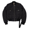 RICK OWENS DRKSHDW Bauhaus Flight Bomber in Black da uomo