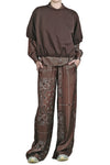 8PM 8pm - Pantalone - 470491 - Moka da donna