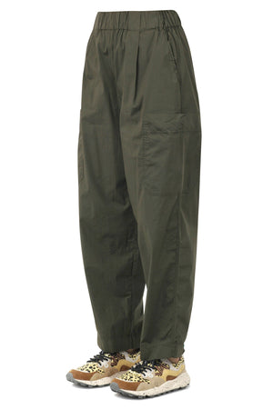MAMA B Mama B - Pantalone - 450622 - Verde da donna