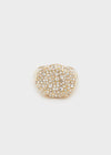 Anello linda con pietre acc.inos oro