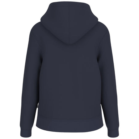 Guess felpa blu zip cappuccio mini logo W4YQ03KC811A71W