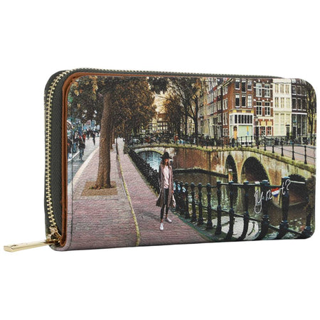 YNot portafoglio grande AMSTERDAM BRIDGE YES372F6