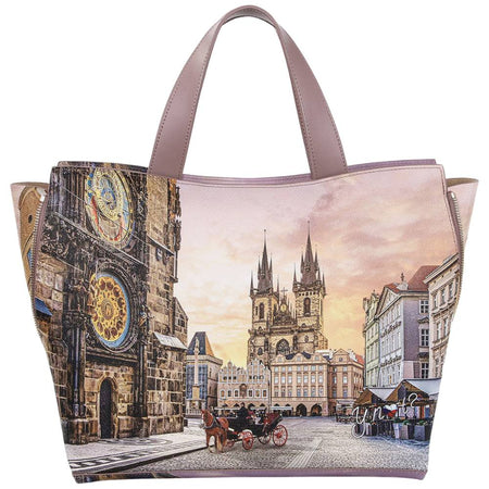 YNot borsa tote ASTRO CLOCK YES709F6