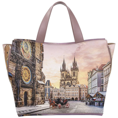 YNot borsa tote ASTRO CLOCK YES709F6