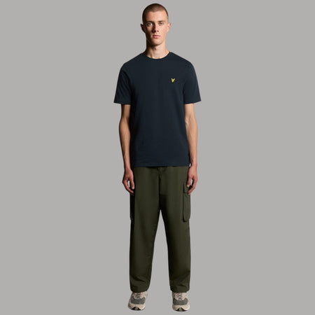 T-shirt Lyle & Scott Uomo Cotone con Logo Iconico Aquila