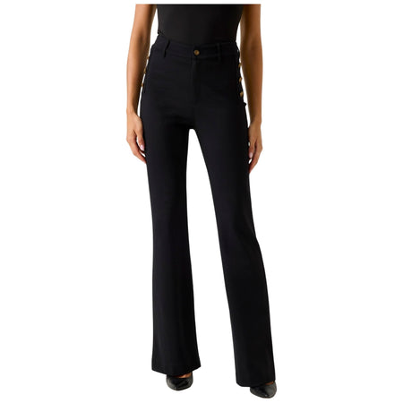 Guess pantalone flare nero CHRISSY W5BB16KCMU2JBLK