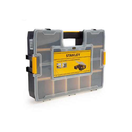 Cassetta organizer porta minuteria Sort Master con coperchio trasparente e divisori removibili