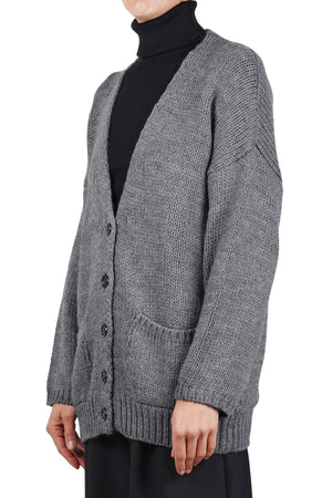 LA FEMME BLANCHE La Femme Blanche - Cardigan - 461455 - Grigio da donna
