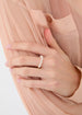 Anello con perle oro