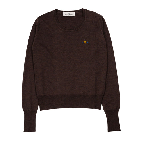 Vivienne Westwood Bea Jumper in Brown da donna