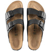 Birkenstock ciabatte Arizona nere in pelle 051193 Ciabatte Birkenstock