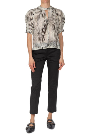 GRIFONI Grifoni - Blusa - 451096 - Nero/Latte da donna